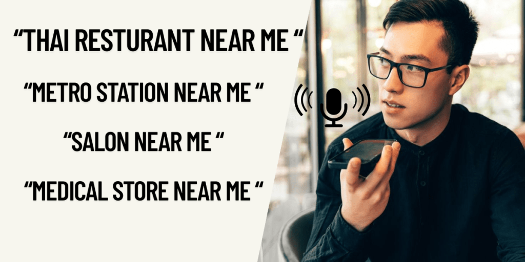 voice search content optimization,
voice search local,
future of voice search.